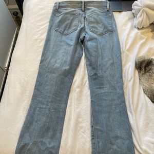 Frame le high straight jeans